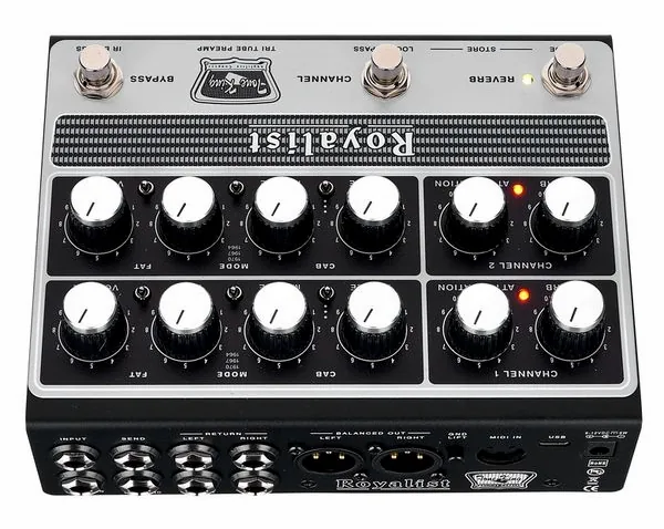 Tone King Royalist MKII Tri-Tube Preamp, detail 5