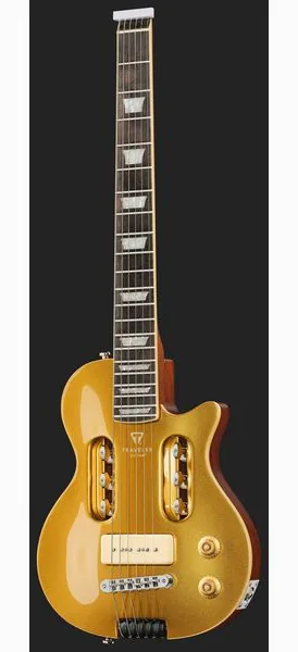 Traveler Guitar EG 1 Deluxe P90 Gold, detail 2