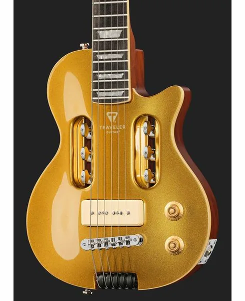 Traveler Guitar EG 1 Deluxe P90 Gold, detail 4