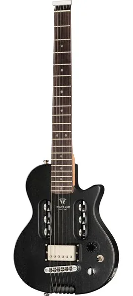 Traveler Guitar EG-1 MOD-X Matte Black, front view