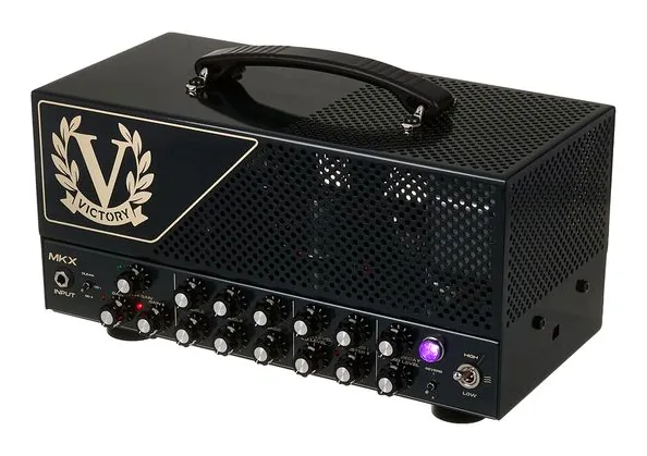 Victory Amplifiers The MKX Lunchbox Head, front view