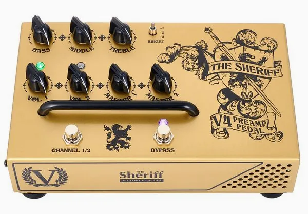 Victory Amplifiers V4 The Sheriff Preamp, detail 3