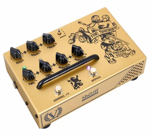 Victory Amplifiers V4 The Sheriff Preamp, detail 4