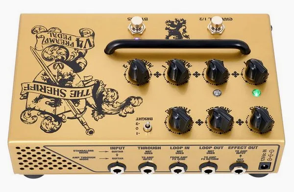 Victory Amplifiers V4 The Sheriff Preamp, detail 5