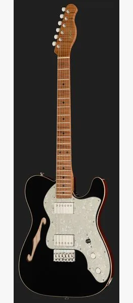Xotic Guitars XTC-TL Black Top Natural Back, detail 2