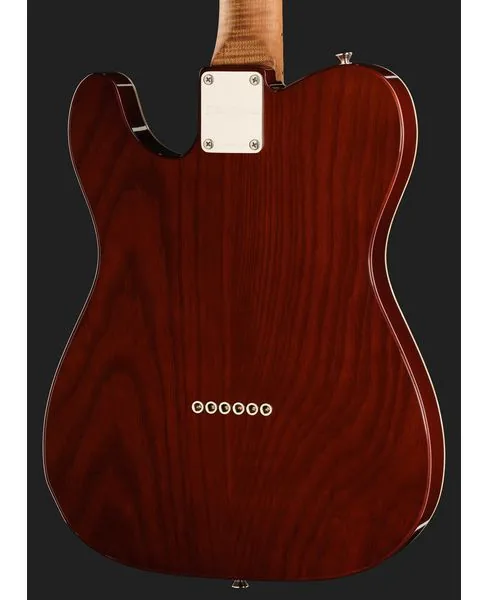 Xotic Guitars XTC-TL Black Top Natural Back, detail 5