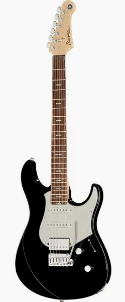 Yamaha Pacifica Std+ 12 Black RF, front view